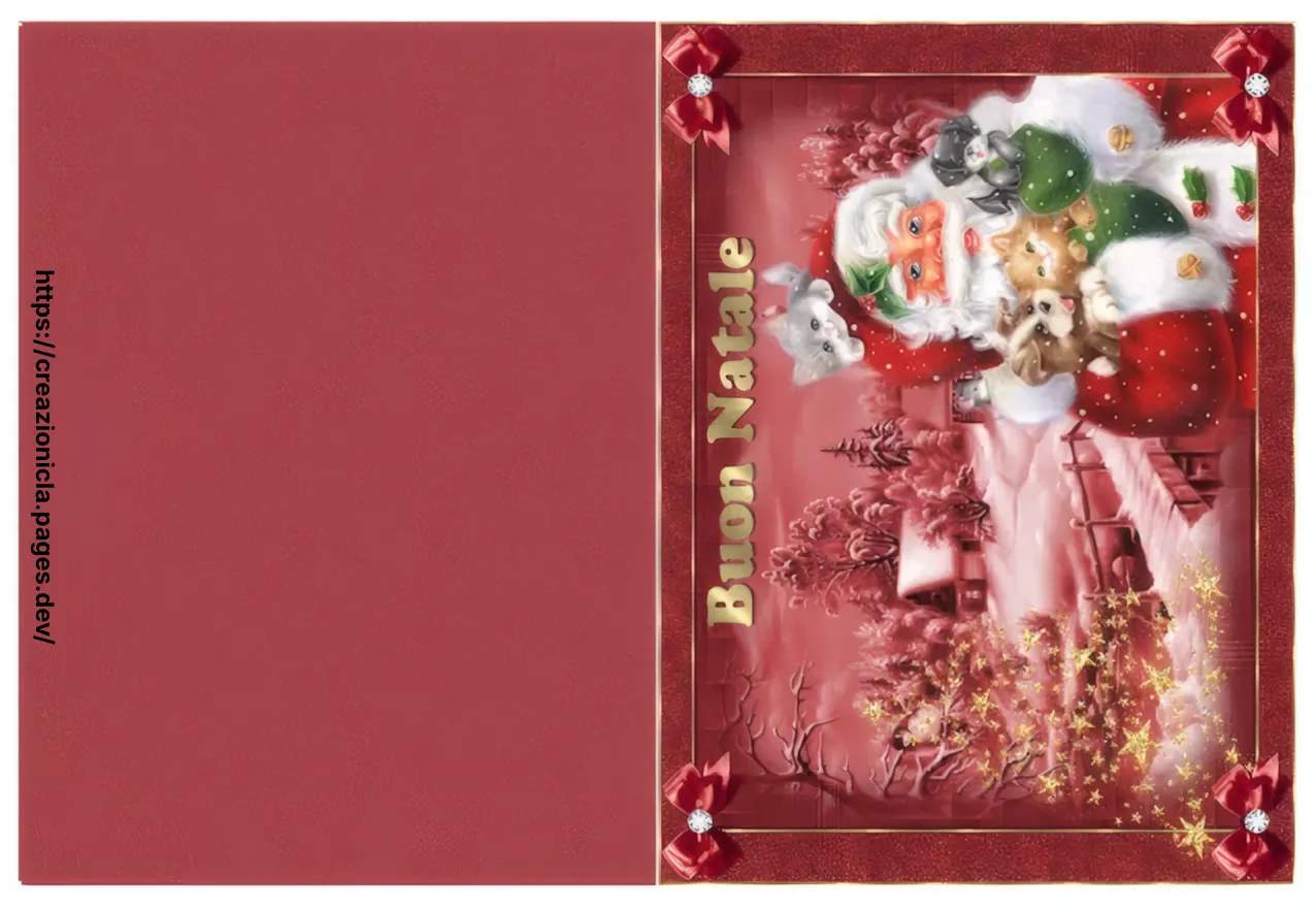 Cartoline Natale Stampabili Gratis — immagine 3