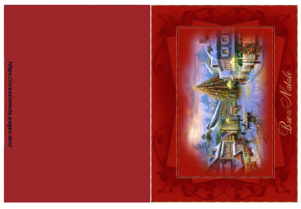 Cartoline Natale Stampabili Gratis — immagine 2