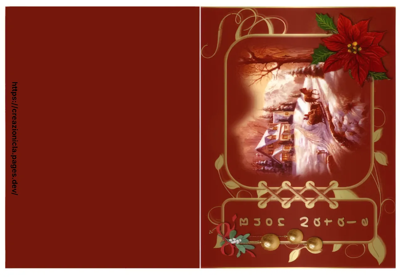 Cartoline Natale Stampabili Gratis — immagine 3