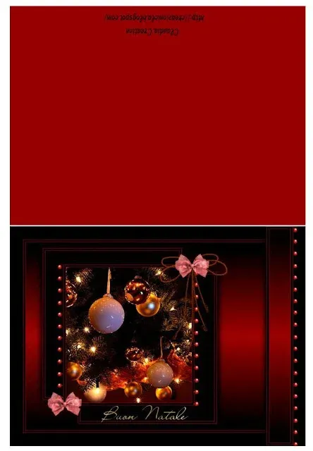 Cartoline Natale Stampabili Gratis