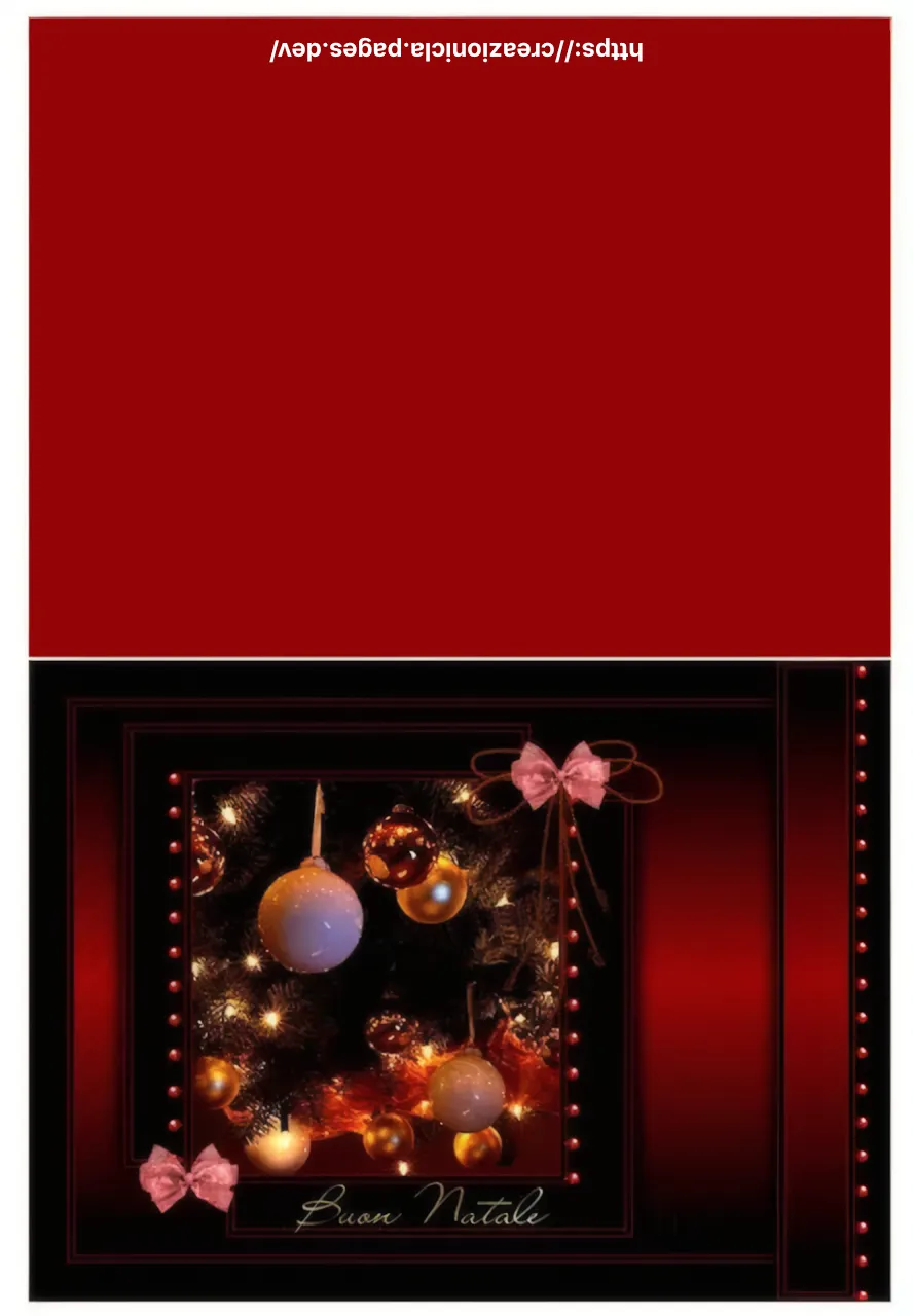 Cartoline Natale Stampabili Gratis — immagine 1