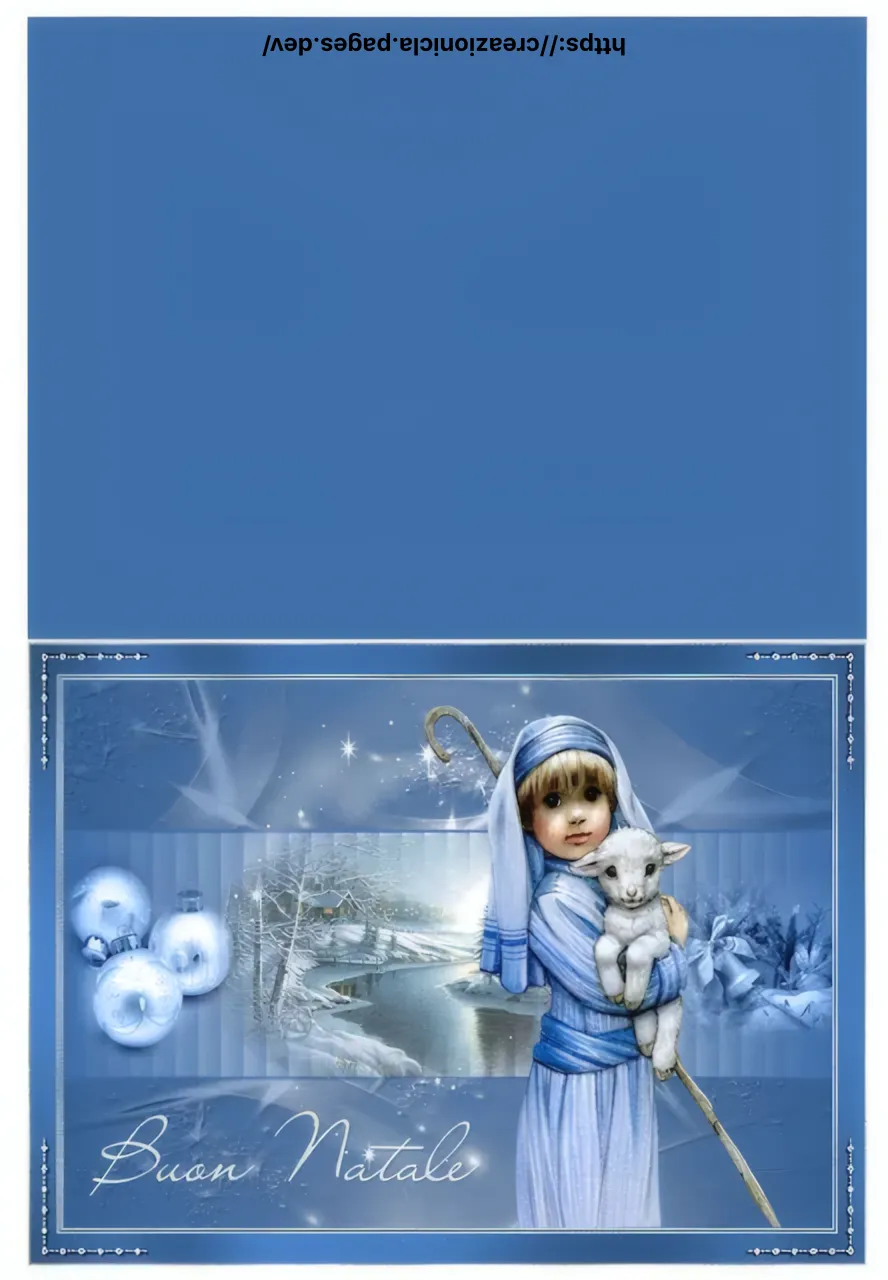 Cartoline Natale Stampabili Gratis — immagine 3
