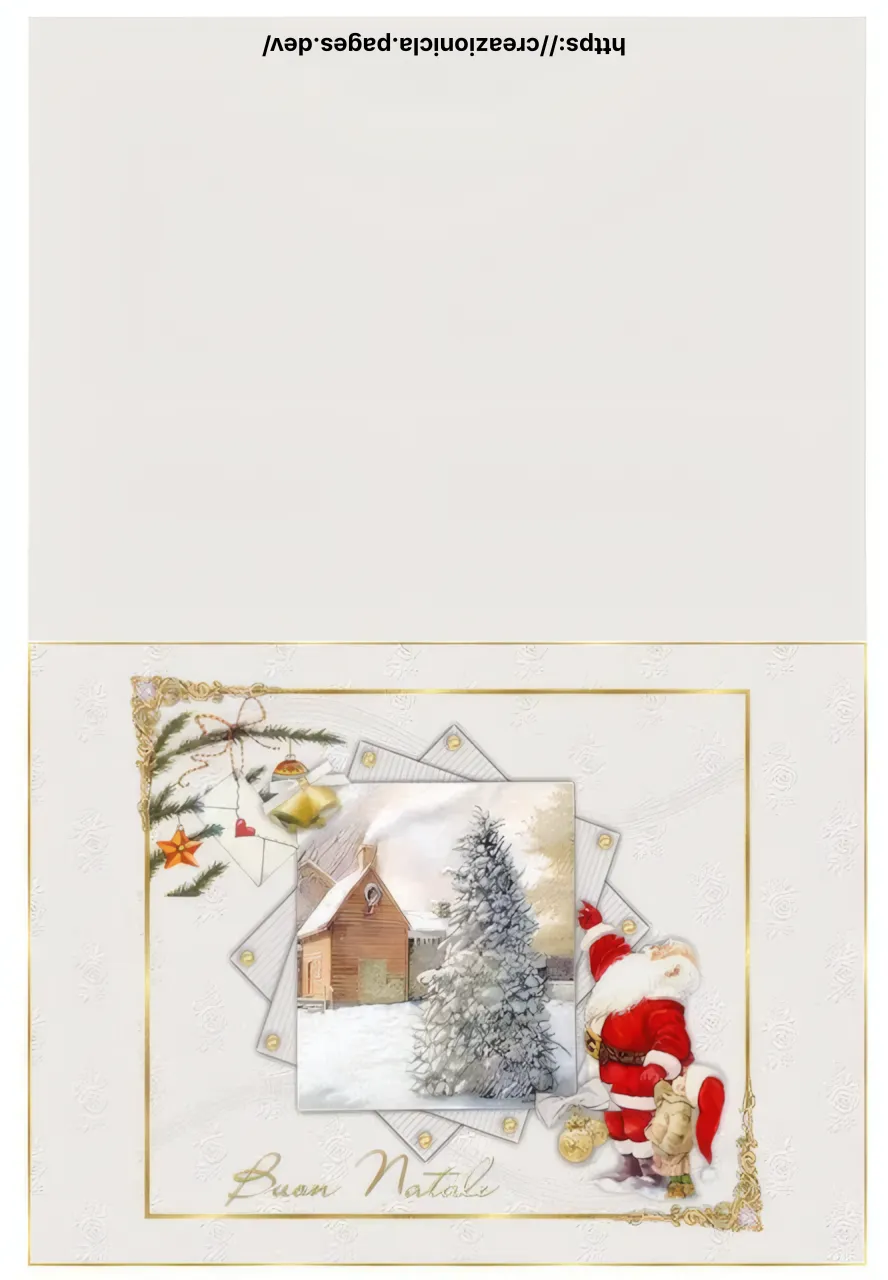 Cartoline Natale Stampabili Gratis — immagine 1