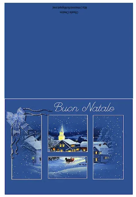 Cartoline Natale Stampabili Gratis