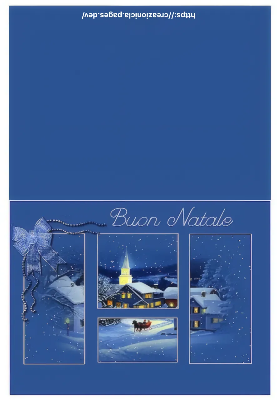 Cartoline Natale Stampabili Gratis — immagine 1