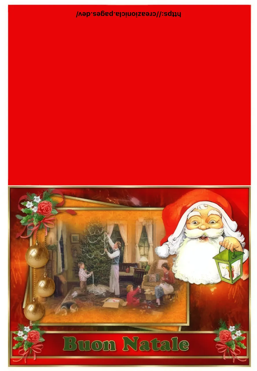 Cartoline Natale Stampabili Gratis — immagine 3