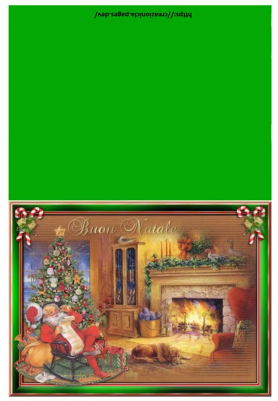 Cartoline Natale Stampabili Gratis — immagine 1