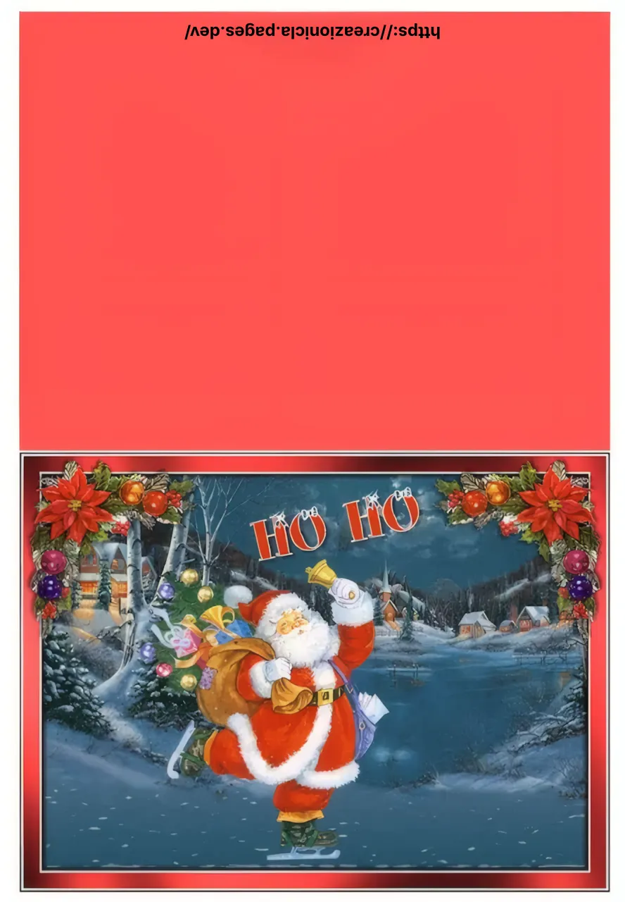 Cartoline Natale Stampabili Gratis — immagine 2