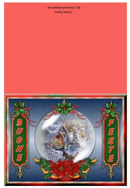 Cartoline Natale Stampabili Gratis