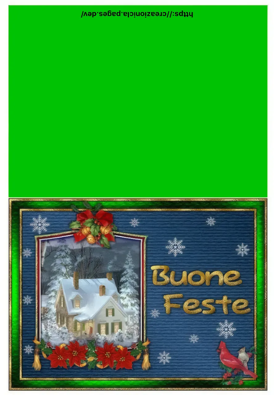 Cartoline Natale Stampabili Gratis — immagine 2
