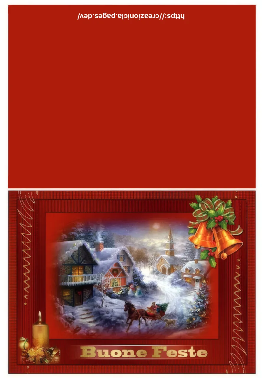 Cartoline Natale Stampabili Gratis — immagine 3