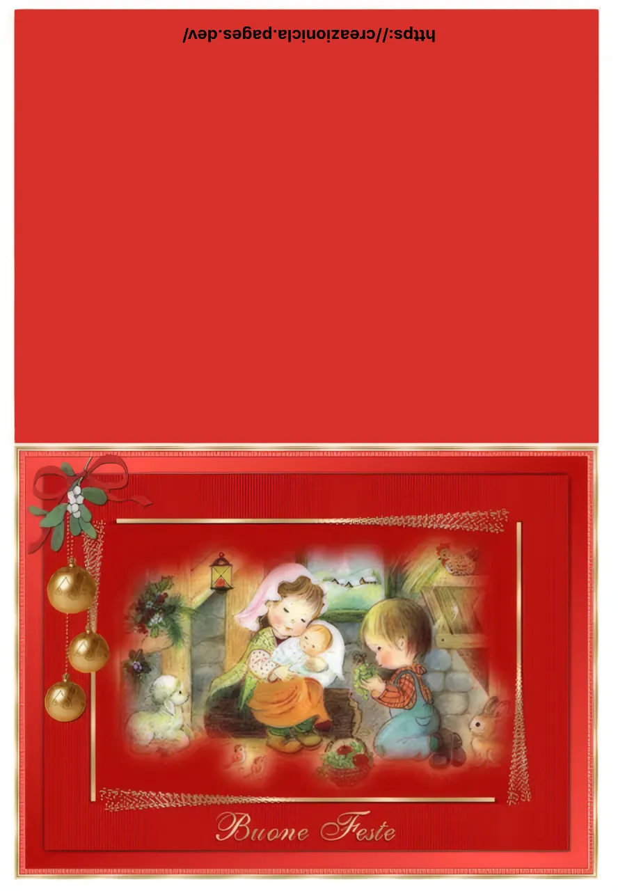 Cartoline Natale Stampabili Gratis — immagine 3