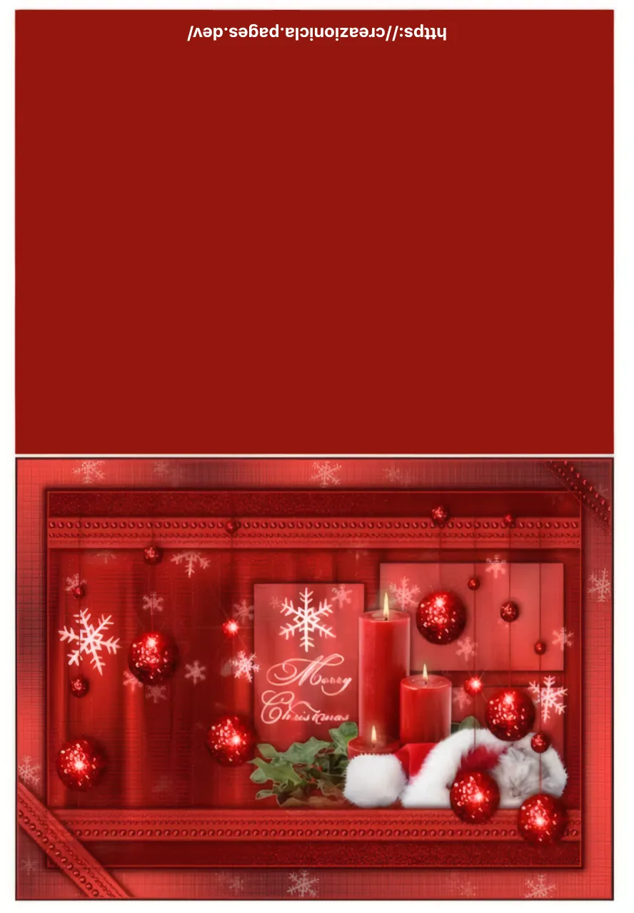 Cartoline Natale Stampabili Gratis — immagine 1