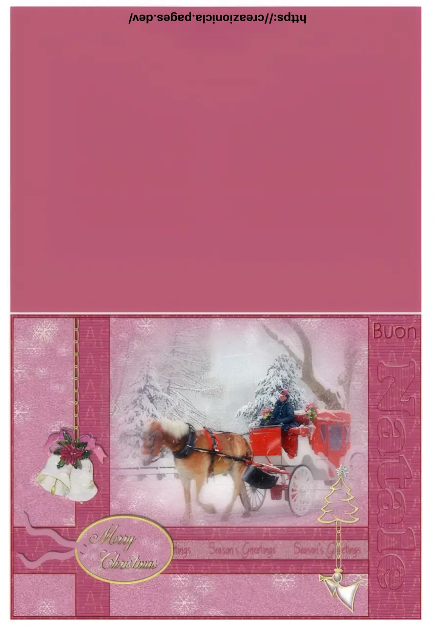 Cartoline Natale Stampabili Gratis — immagine 2