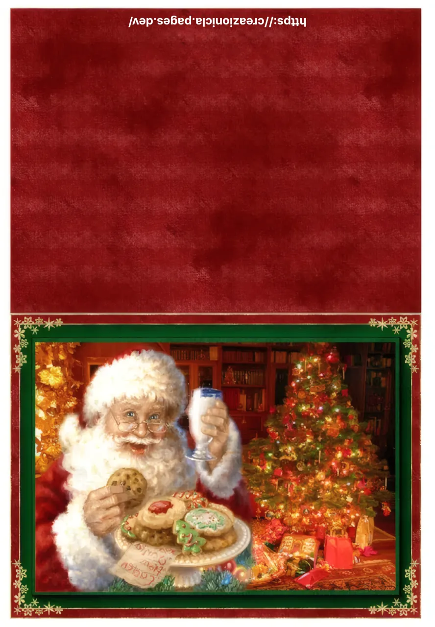Cartoline Natale Stampabili Gratis — immagine 3