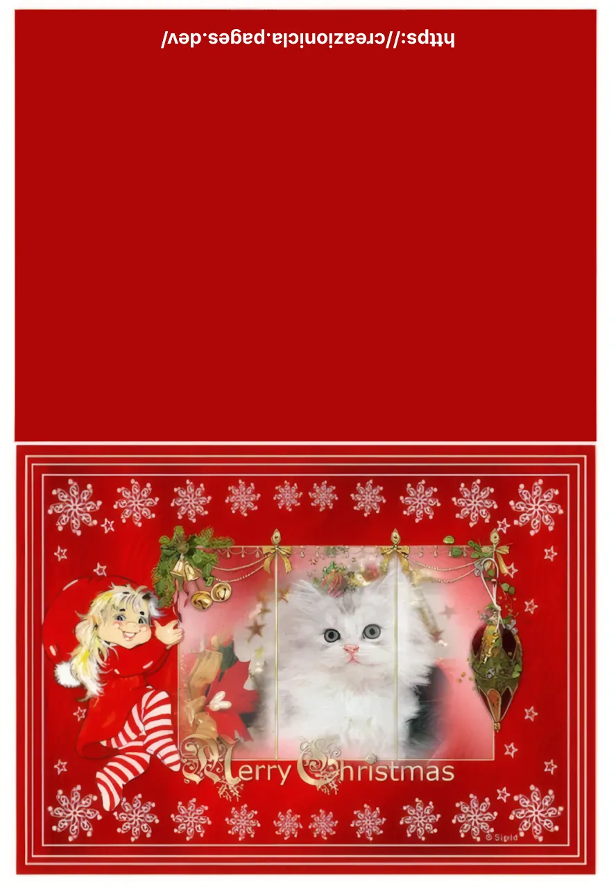 Cartoline Natale Stampabili Gratis — immagine 3