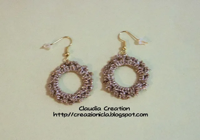 Orecchini all'uncinetto 2