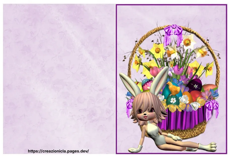Cartoline Pasqua Stampabili Gratis