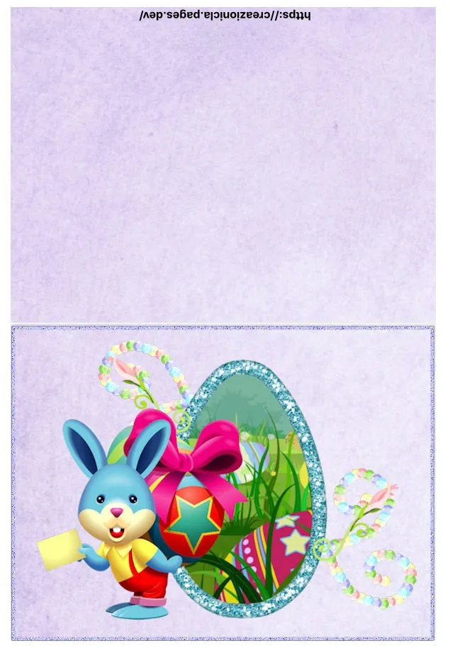 Cartoline Pasqua Stampabili Gratis