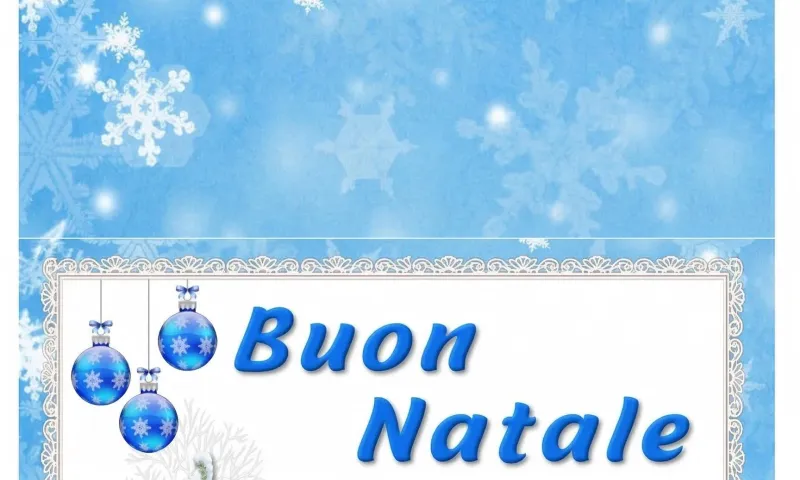 Biglietto D'auguri Natale