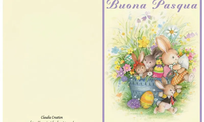 Card Pasqua