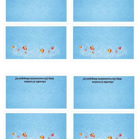 Segnaposti stampabili