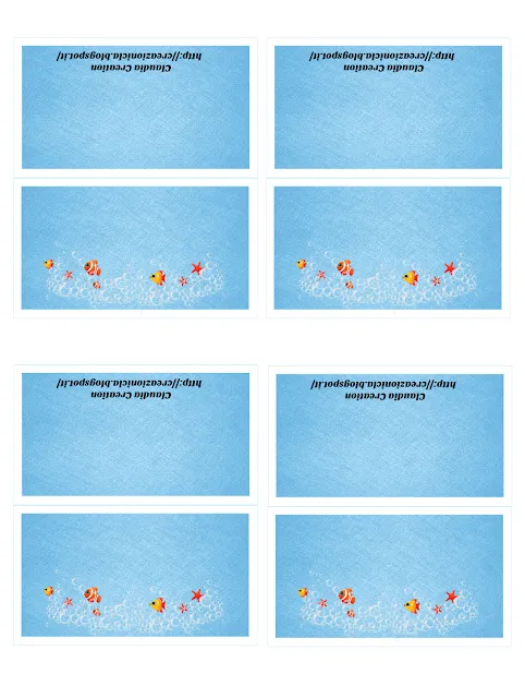 Segnaposti stampabili