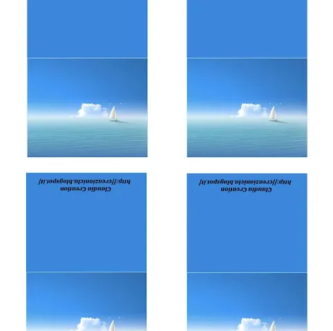 Segnaposto tema mare