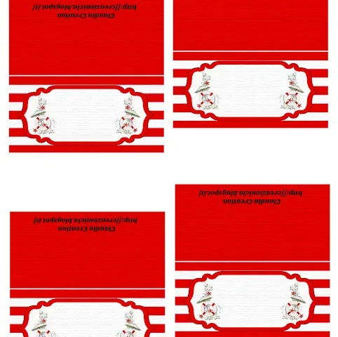 Segnaposti stampabili