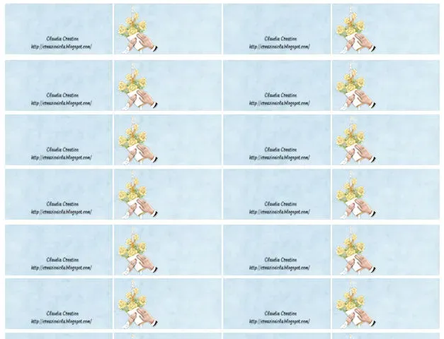 Bigliettini bomboniere per Matrimonio