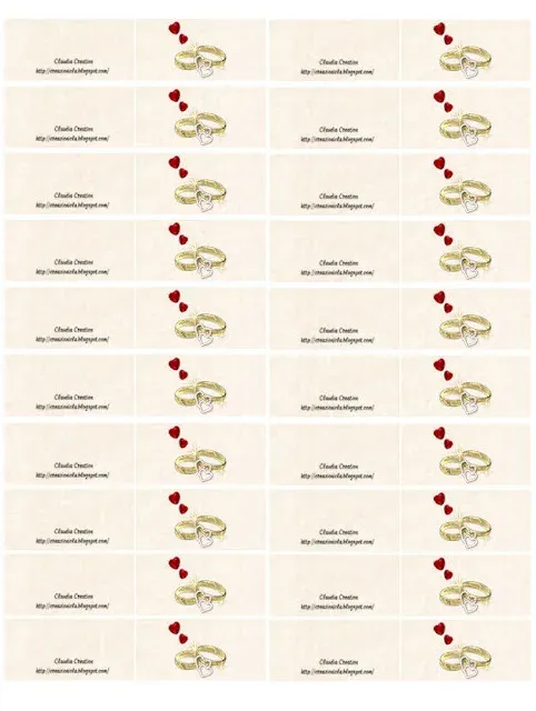 Bigliettini Bomboniere sposi