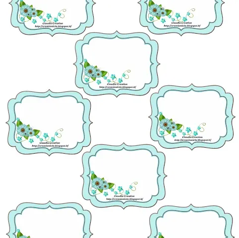 Etichette stampabili