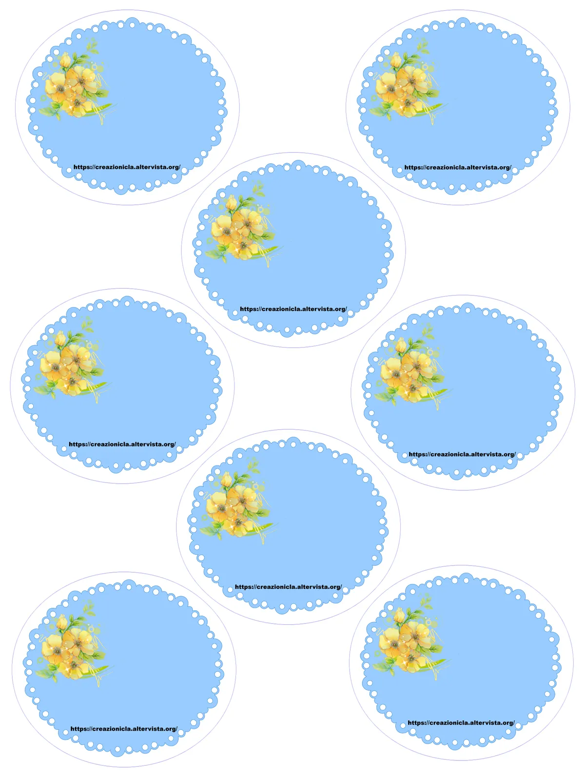 Etichette stampabili