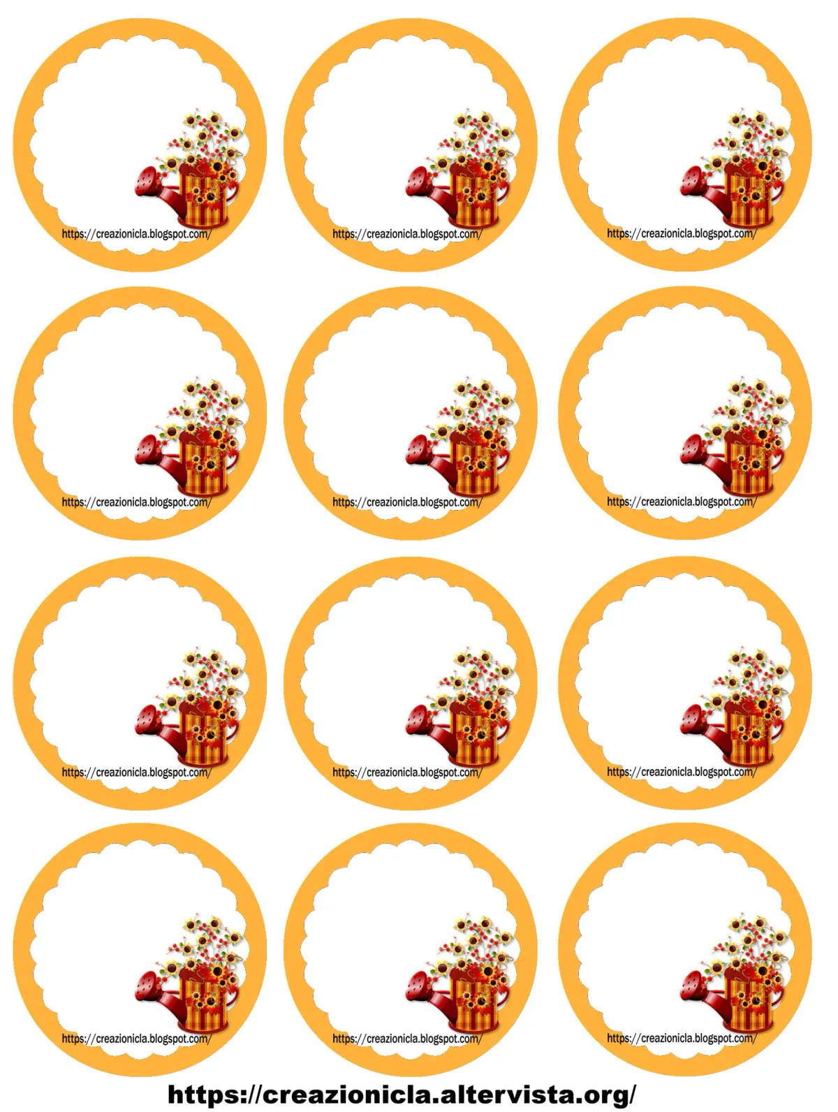 Etichette stampabili