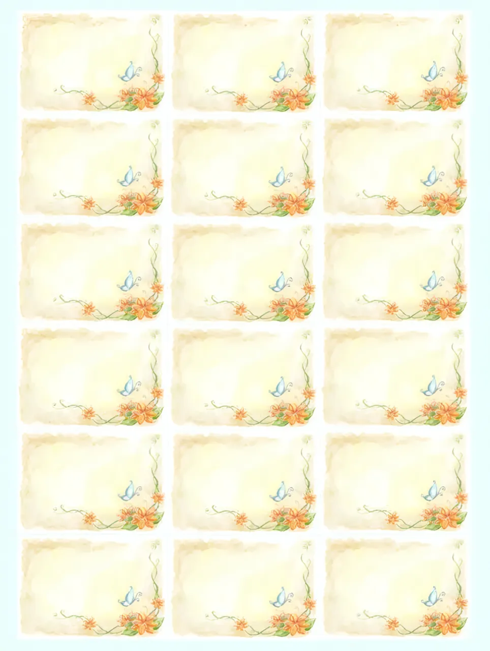 Etichette Stampabili Gratis — immagine 1