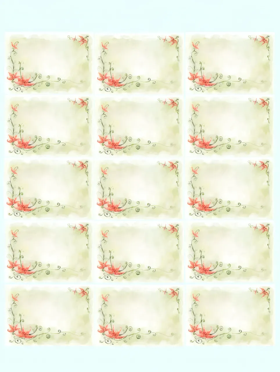 Etichette Stampabili Gratis — immagine 1