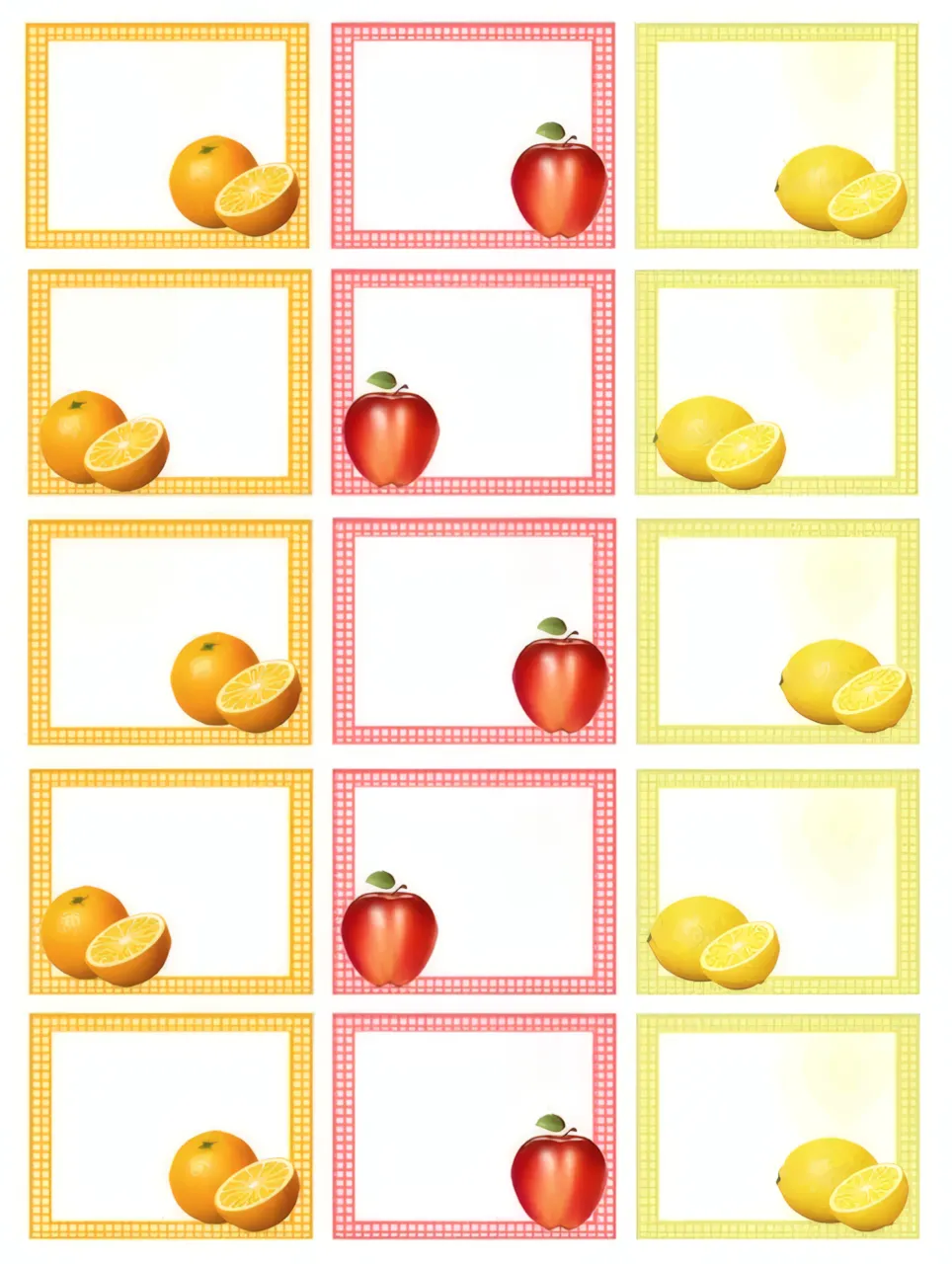 Etichette Stampabili Gratis — immagine 3