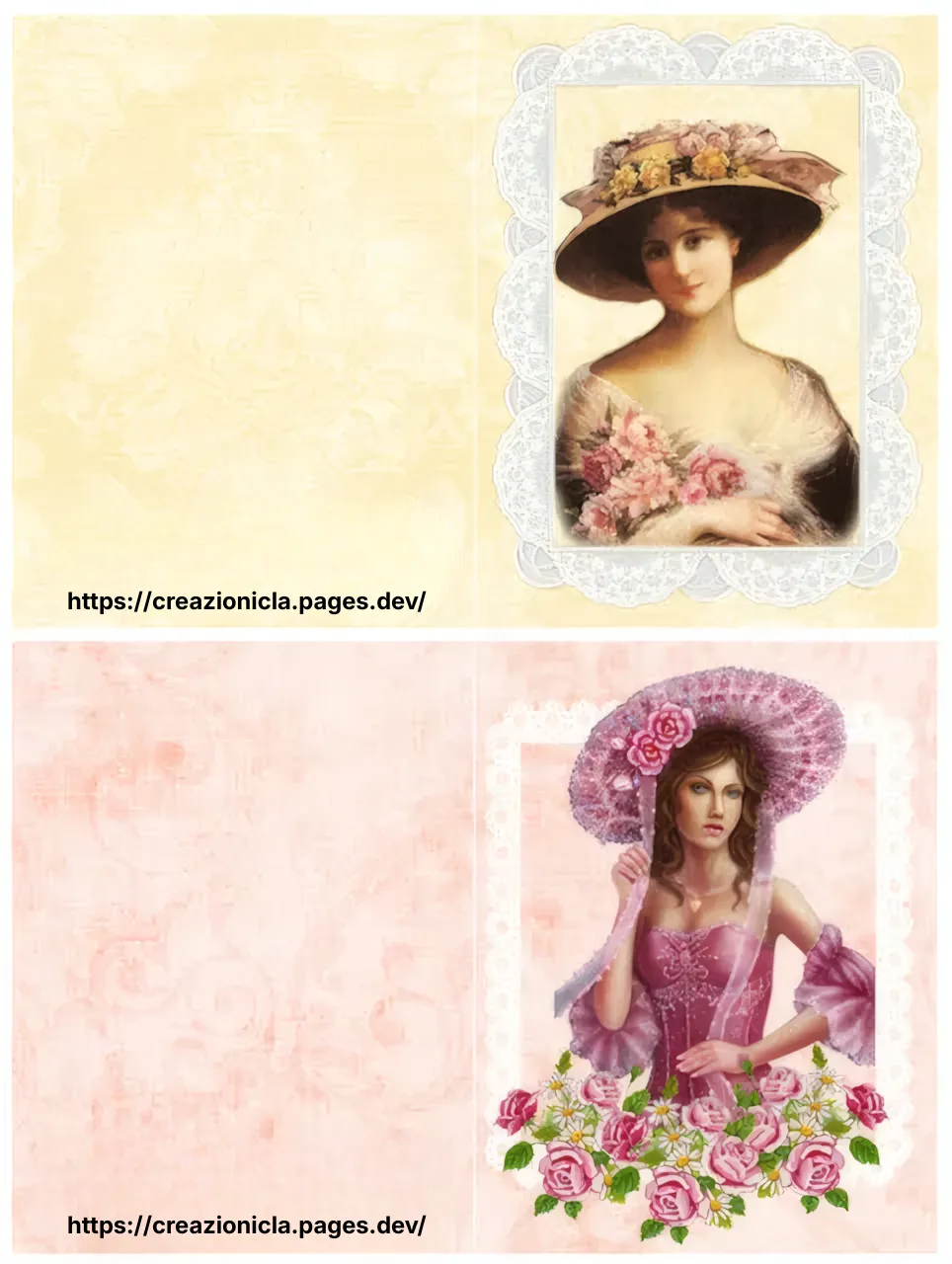 Cartoline Vintage Stampabili Gratis — immagine 1