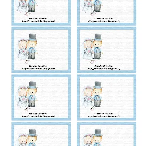 Etichette matrimonio