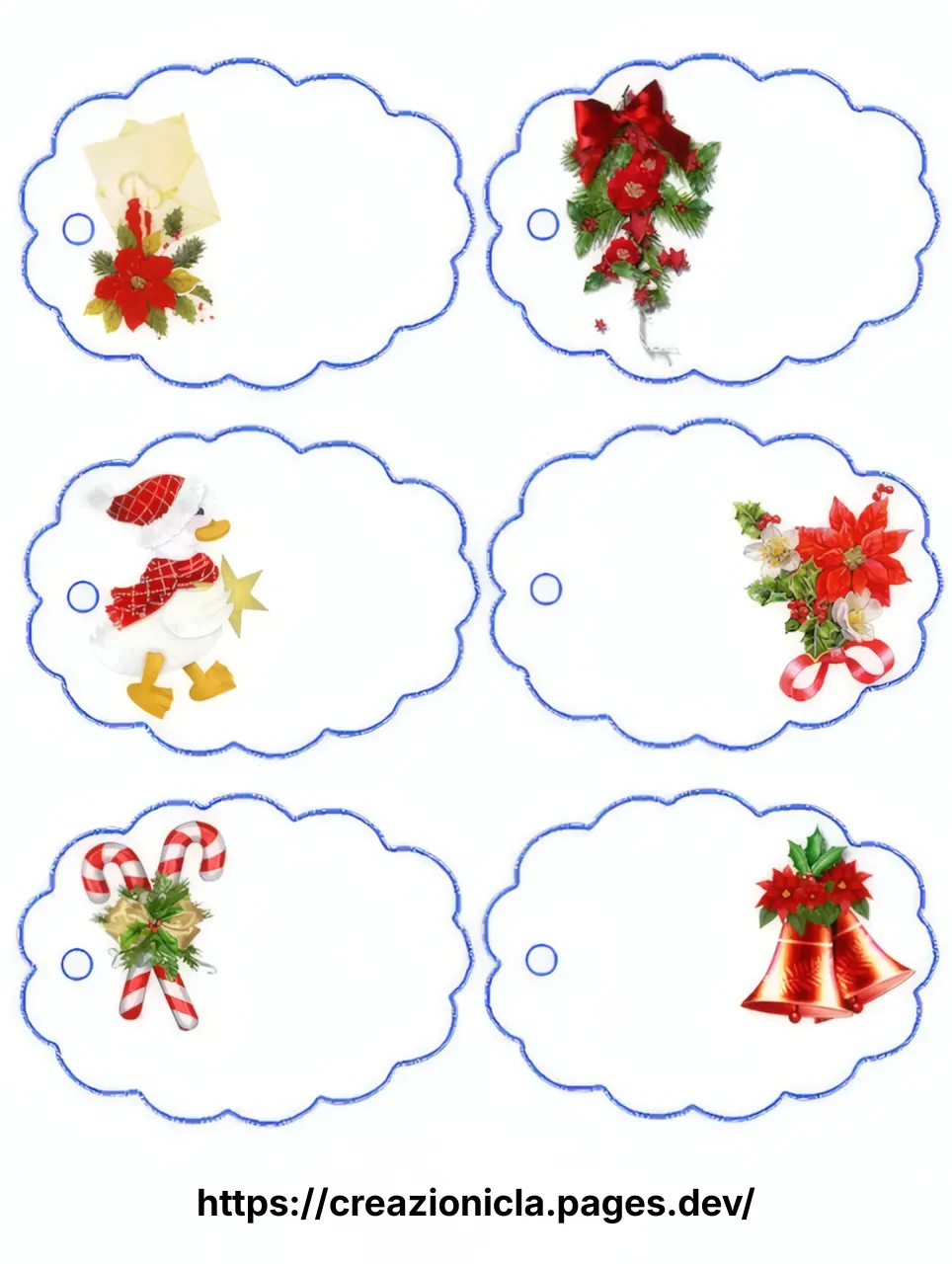 Etichette Natale Stampabili Gratis — immagine 4