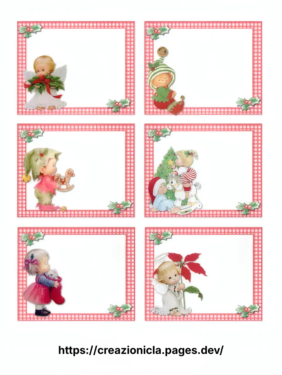 Etichette Natale Stampabili Gratis — immagine 2