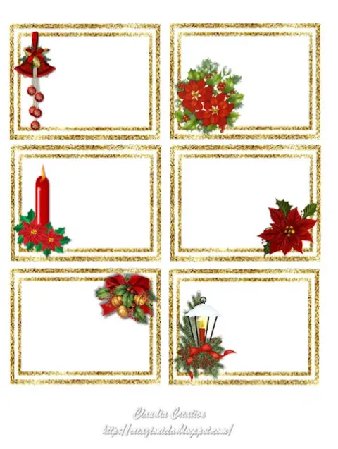 Etichette Natale Stampabili Gratis