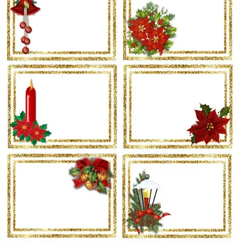 Etichette per Natale 3