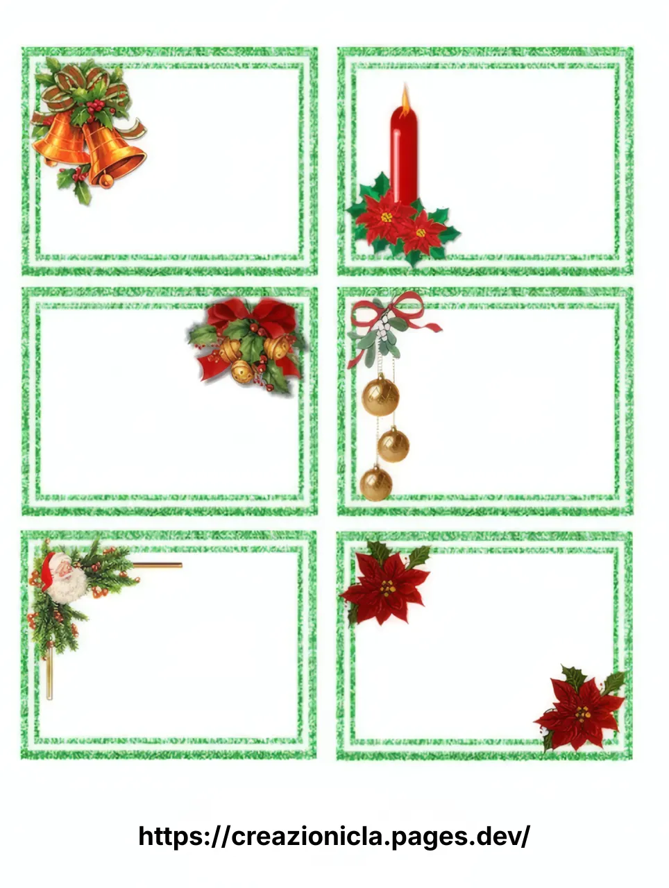 Etichette Natale Stampabili Gratis — immagine 2