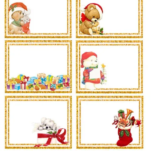 Etichette per Natale 4