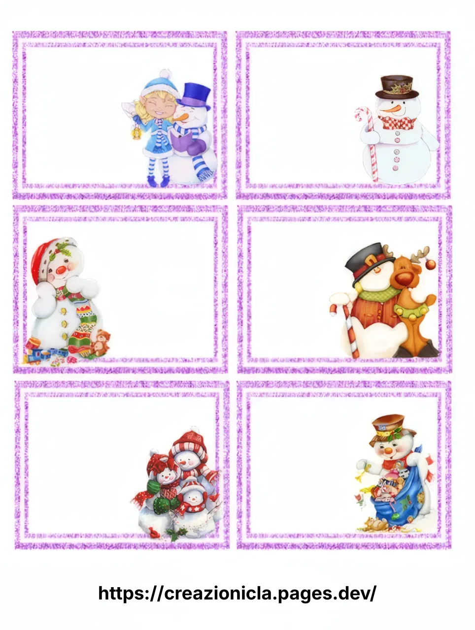 Etichette Natale Stampabili Gratis — immagine 3