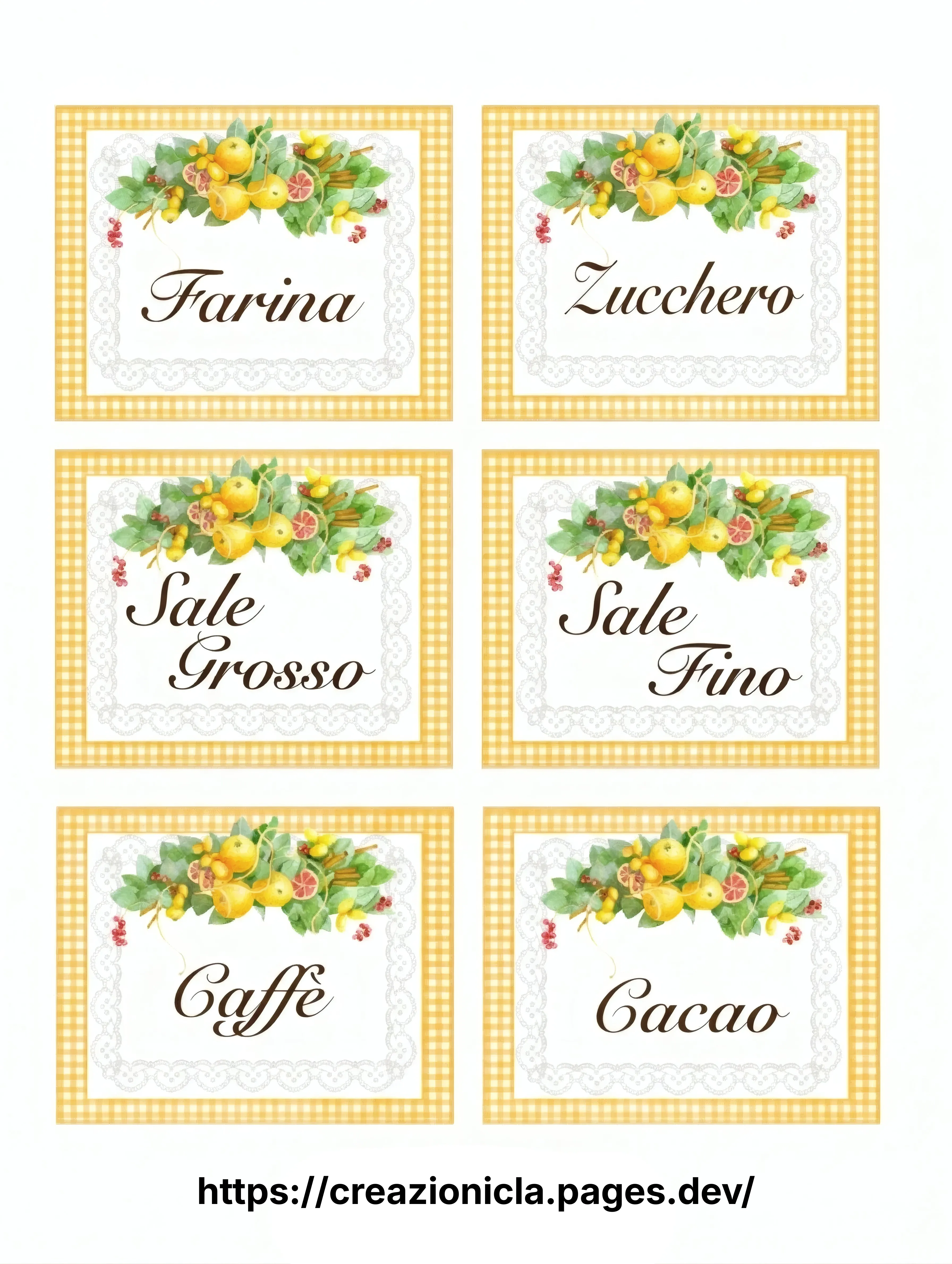 Etichette Stampabili Gratis — immagine 3