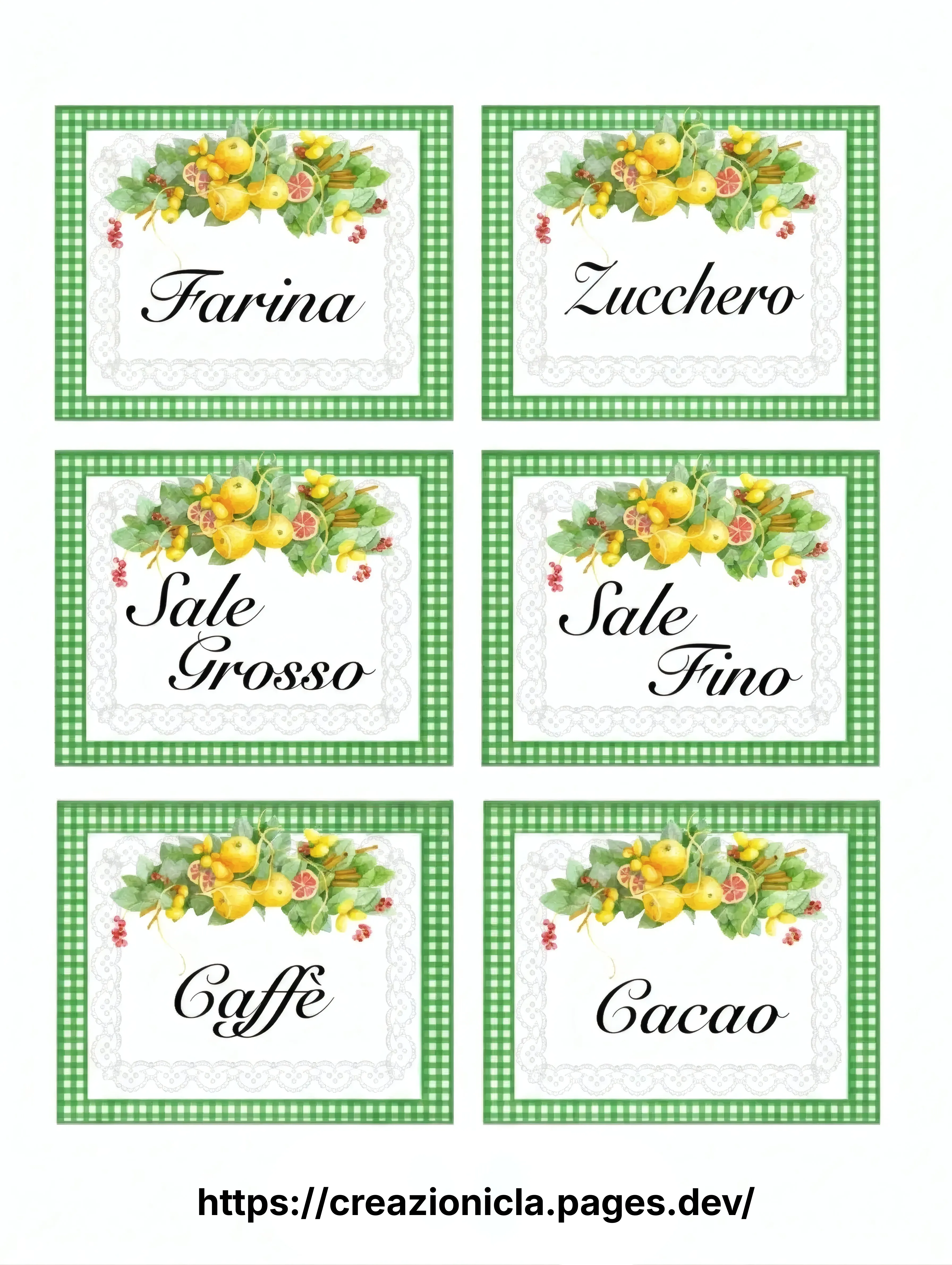 Etichette Stampabili Gratis — immagine 6